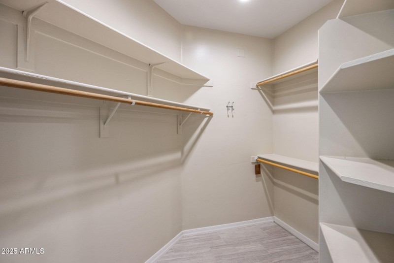 Primary Walk in Closet
