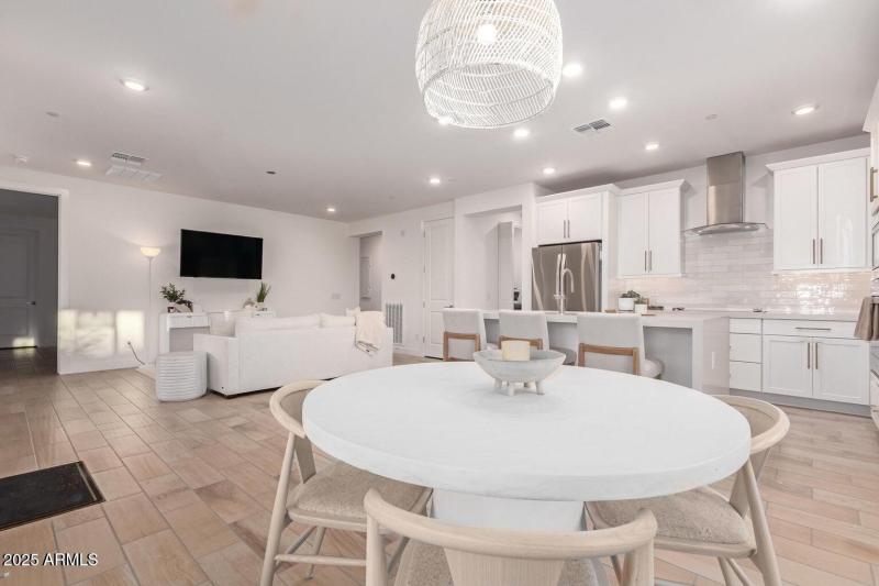 View from Dining Room towards Kitchen