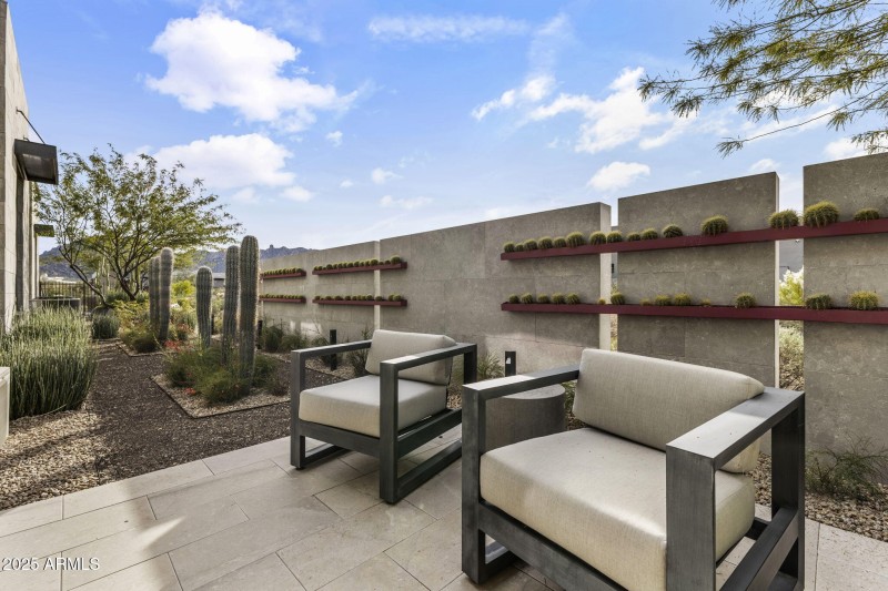 Casita seating area