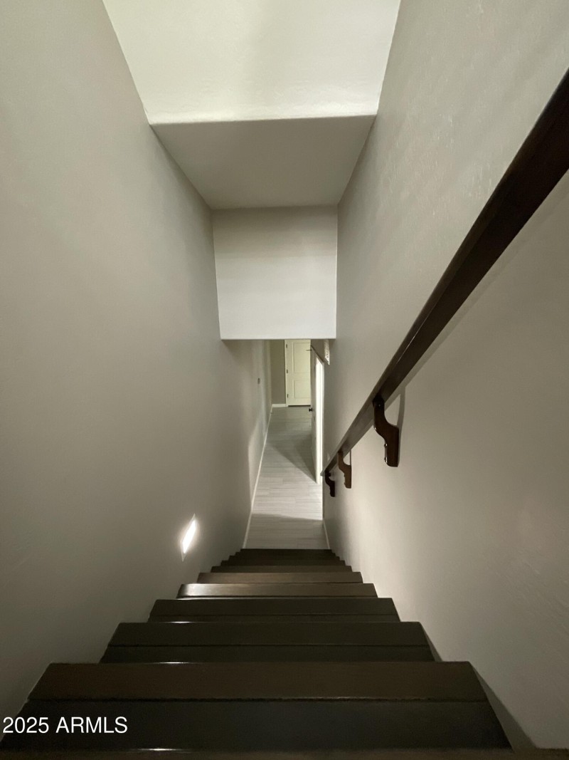 Stairs to lower level