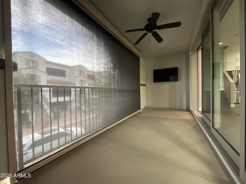 Second floor balcony