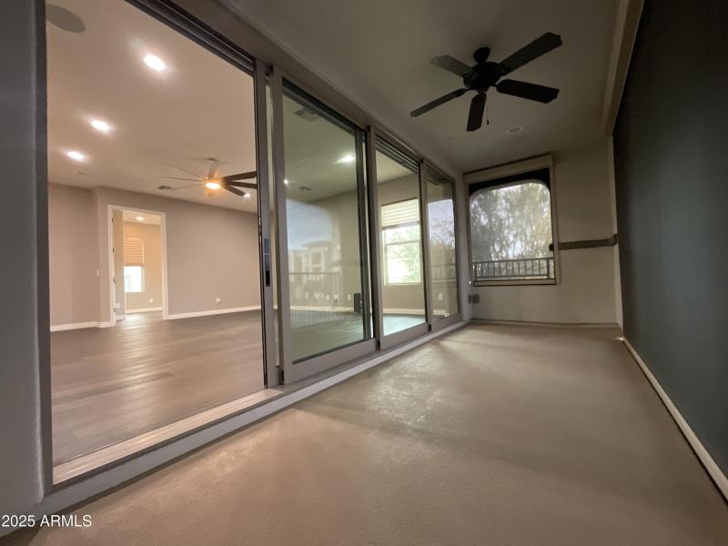 Second floor balcony