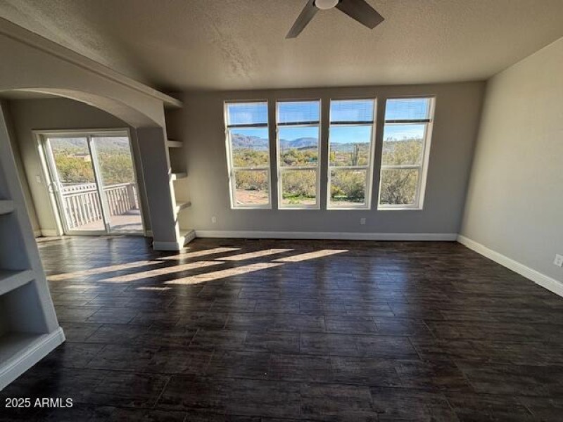 view from living room