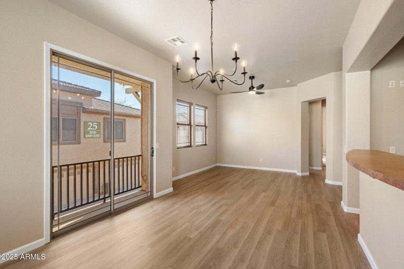 Slider with balcony for AZ living