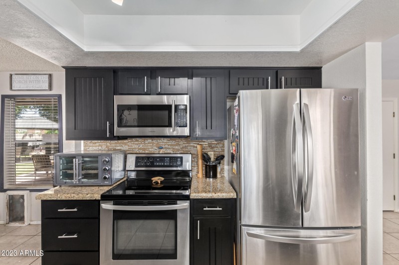 Stainless steel appliances