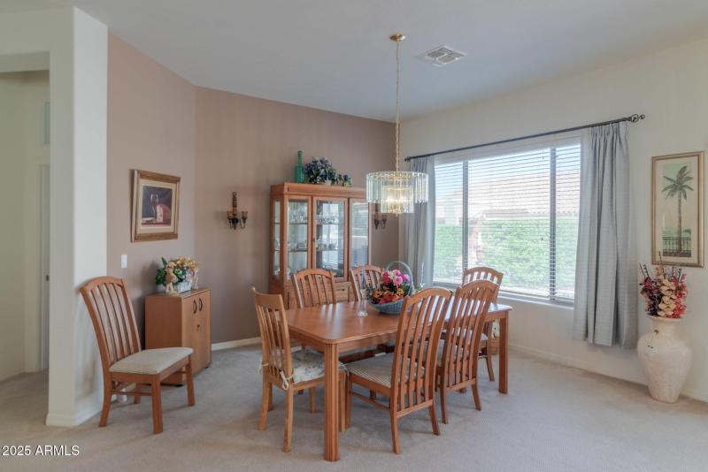 Formal dining room