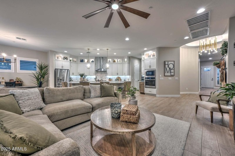 Night-Great Room-Kitchen