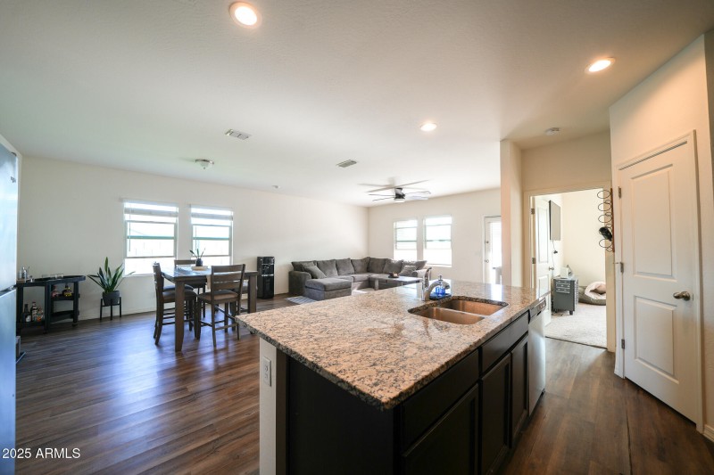Living room from Kitchen