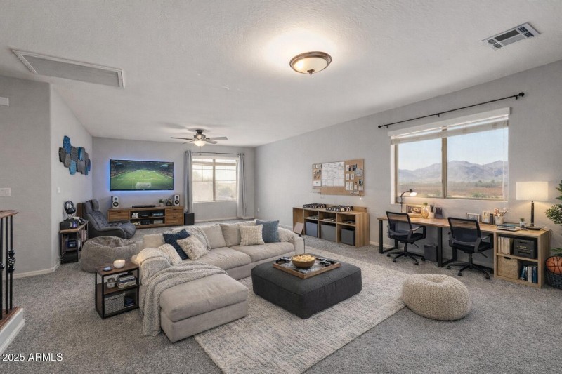 Virtually Staged Loft