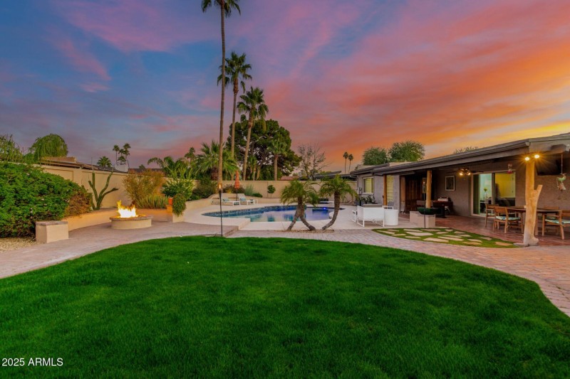 Entertaining Backyard