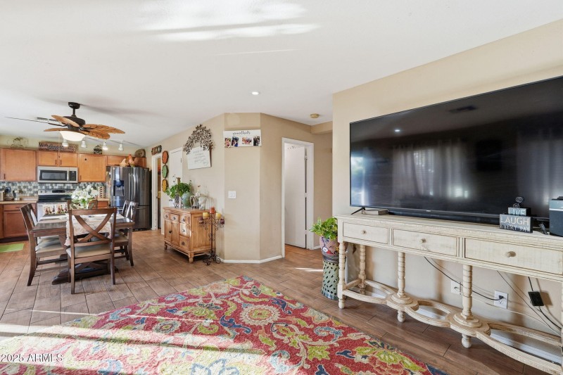 Kitchen-Family Room Area