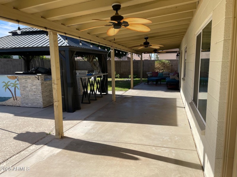 09 Back Covered Patio and Kitchen 1