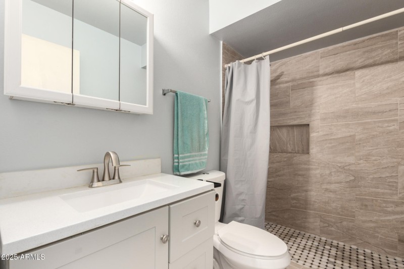 First Bathroom with Large Shower