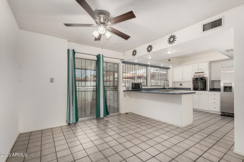 Slidder to Private Patio