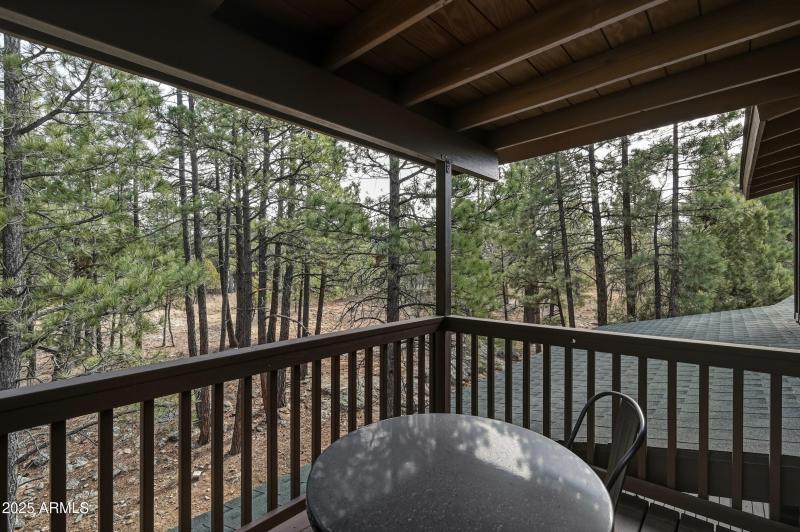 IUpstairs balcony