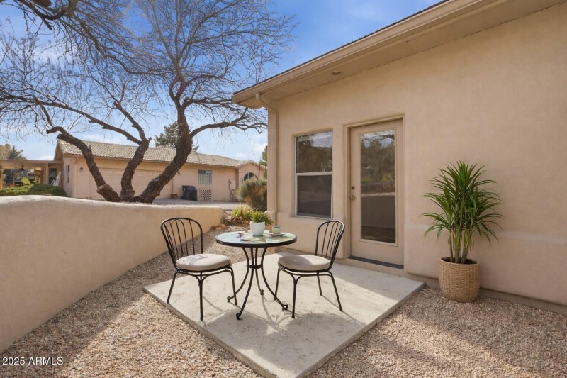 Office/Exercise patio off primary bdr