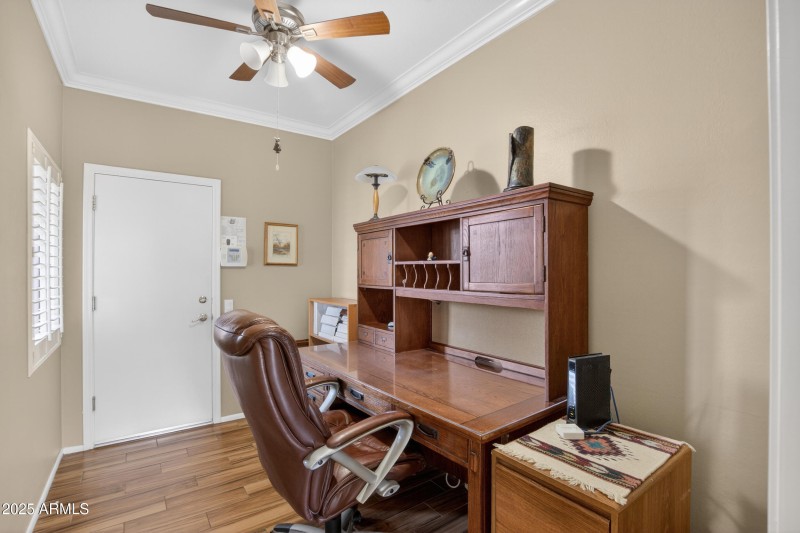 Office off of Garage