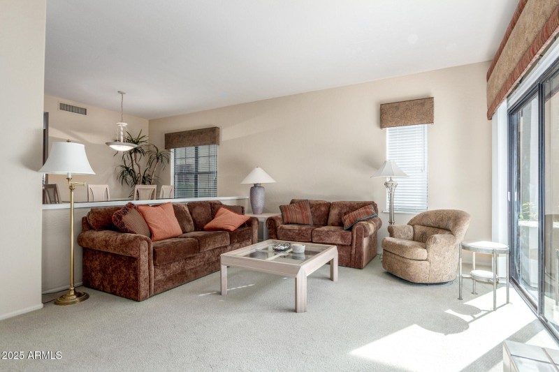 Spacious family room