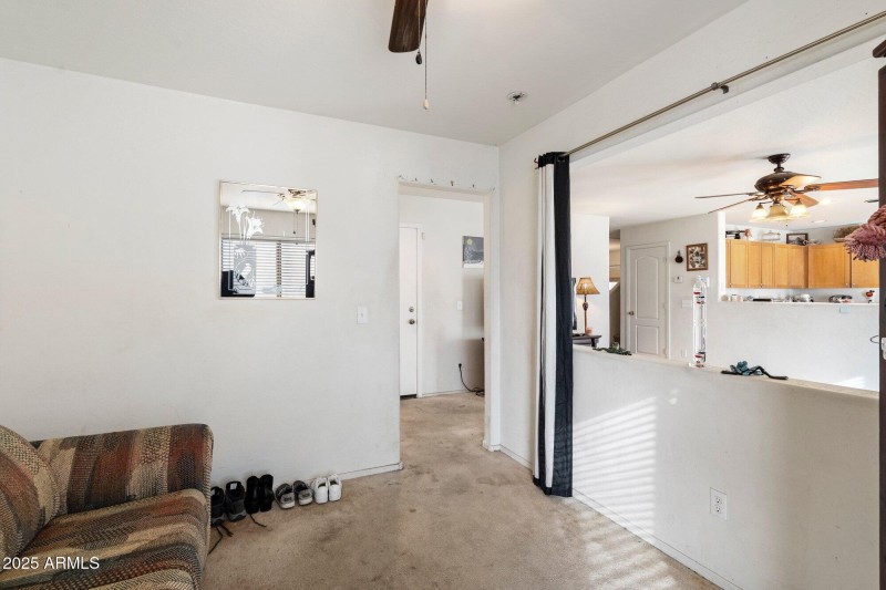 LOWER LEVEL DEN OPEN TO FAMILY ROOM