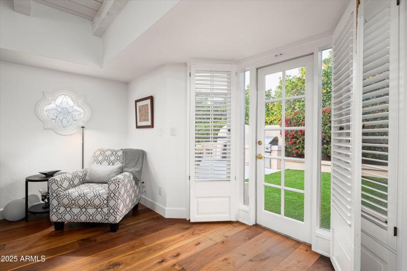 Primary Exit to Yard