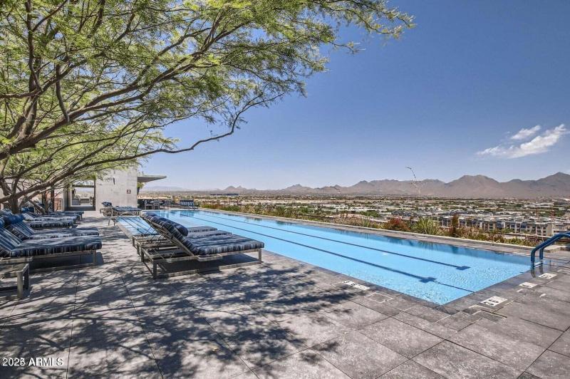 Rooftop pool