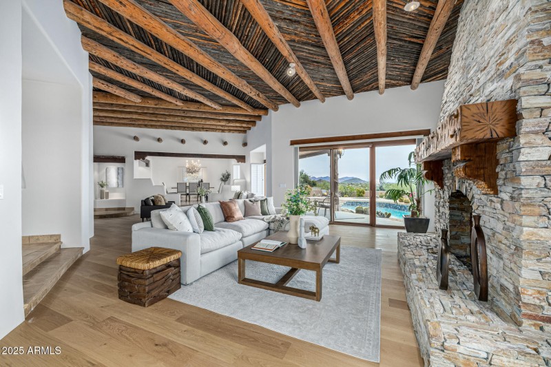 Santa Fe styled Viga & Latilla ceilings