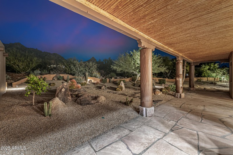 2nd Covered Patio on North side of Home