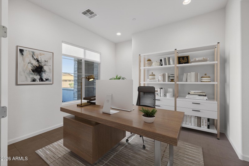 OFFICE Virtually Staged