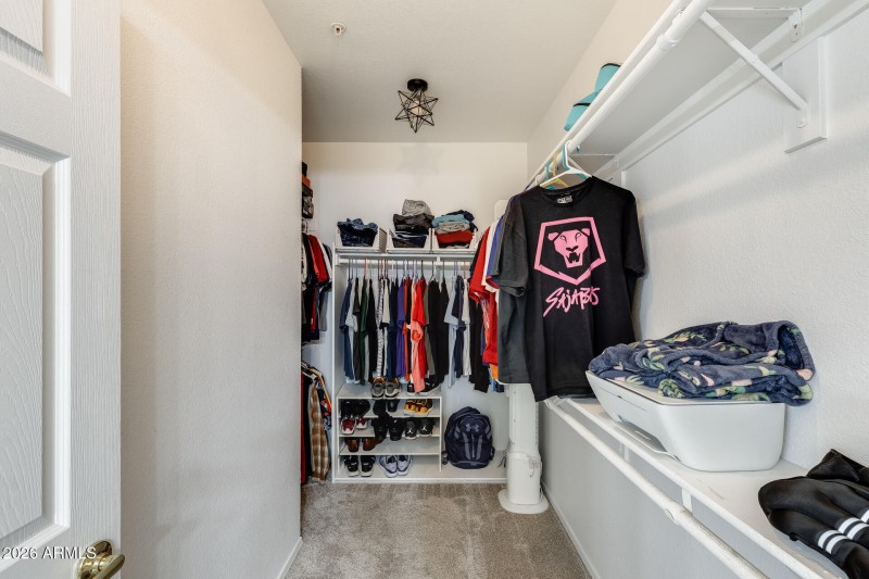 Master Walk-in Closet