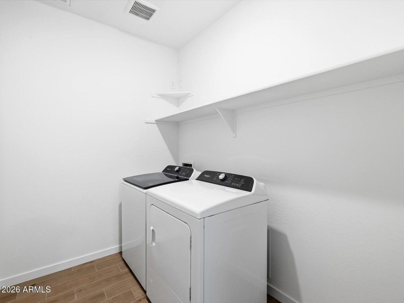 Included Washer & Dryer