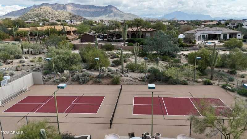 Two Pickleball Courts
