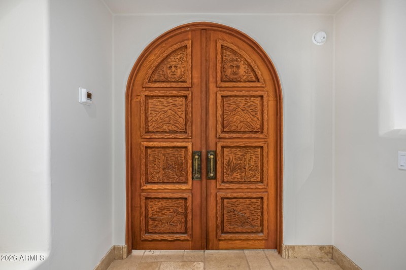 Custom Primary Suite Entryway Doors