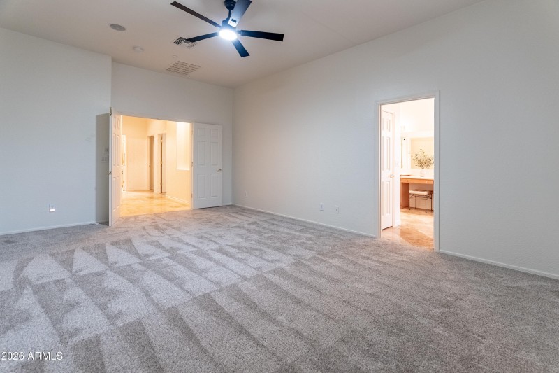 French Doors @ Primary Suite