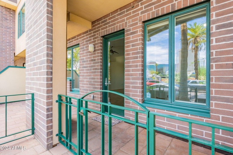 beautiful brick patio