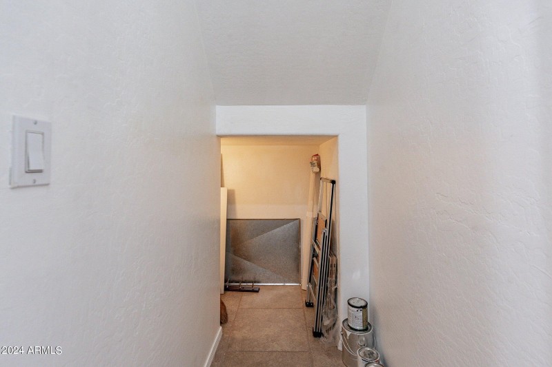 storage under the stairs