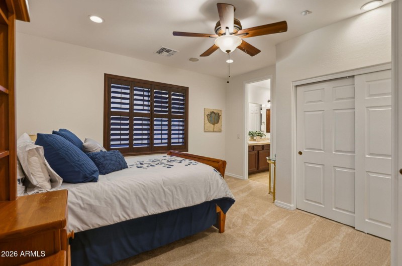 Bedroom 2 with Jack and Jill Bath