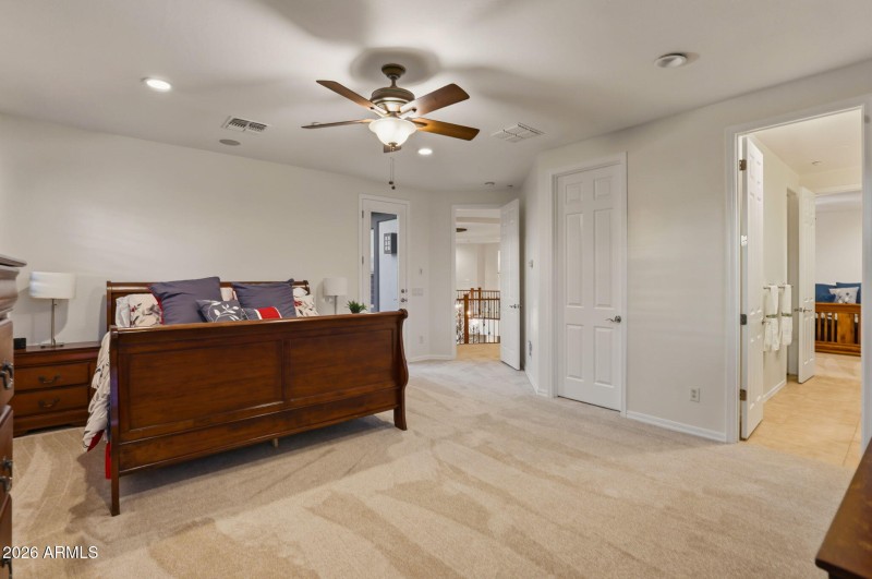 Bedroom with Jack and Jill Bath