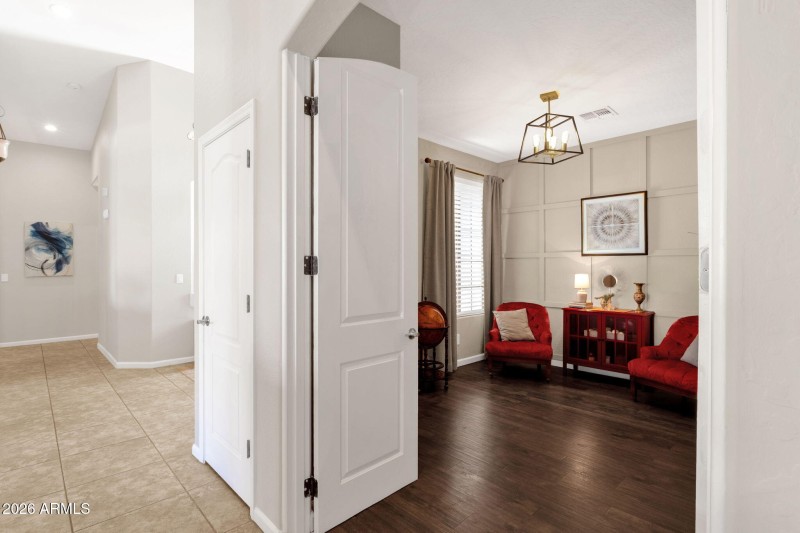 Bedroom with Double Doors