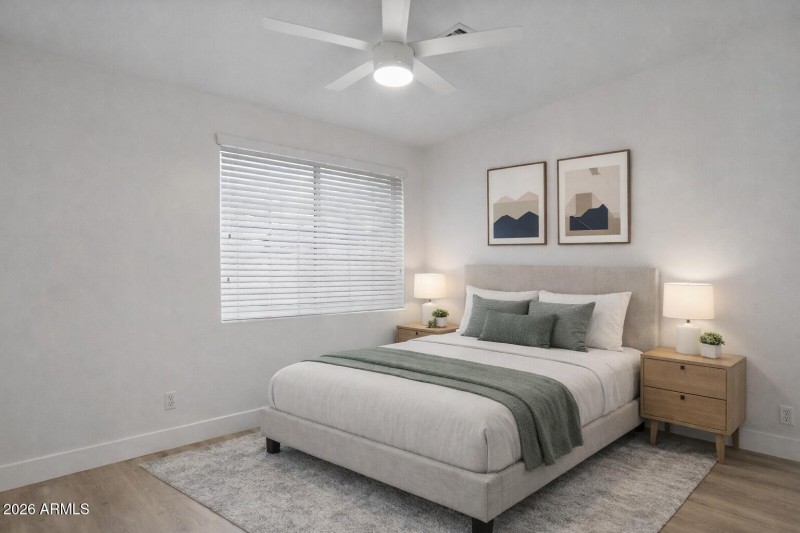 29 - Sixth Bedroom virtually staged