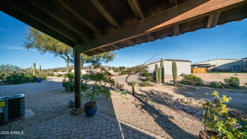 Side Patio off Guest Room