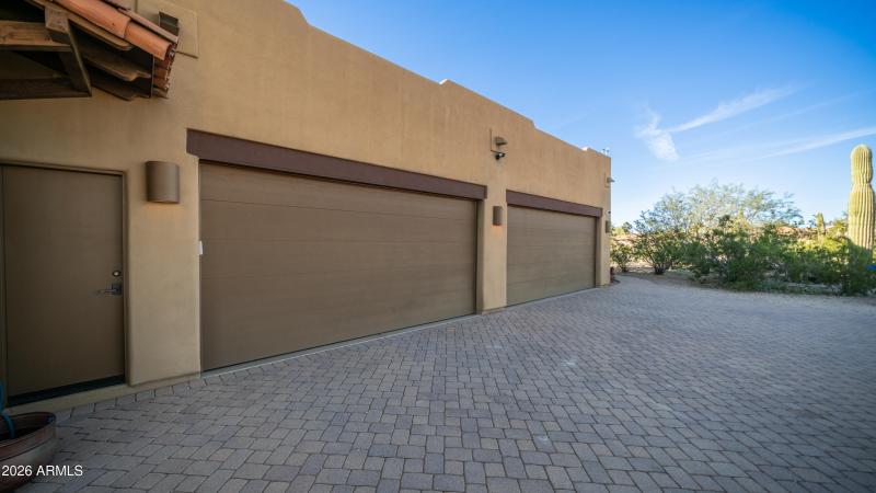 4 Car Garage looking to front