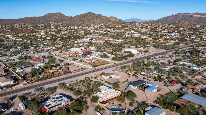 Aerial View of Area
