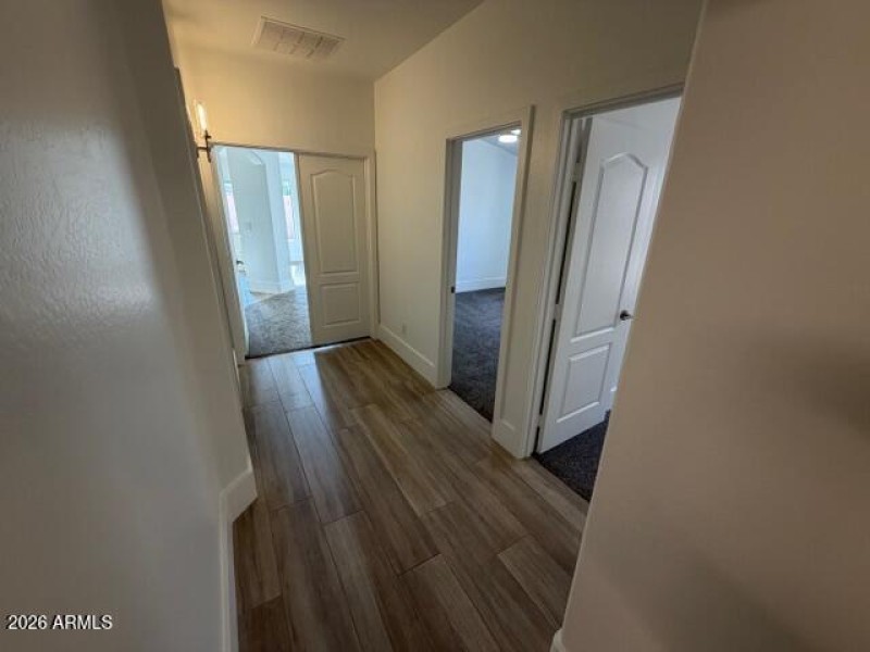 Hall to Beds & Laundry