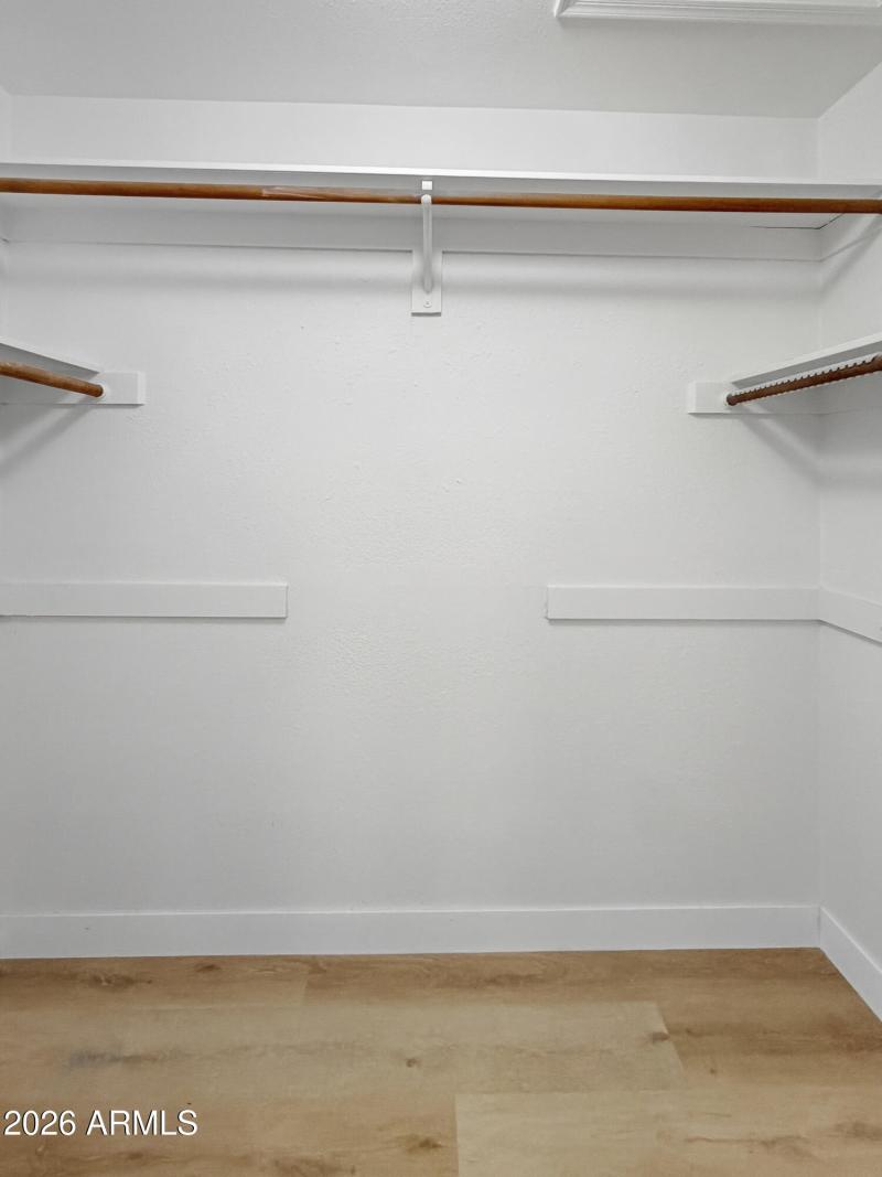 Spacious Walk in Closet