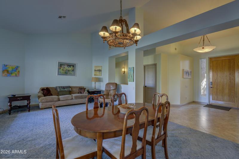 Living Room and Dining Area