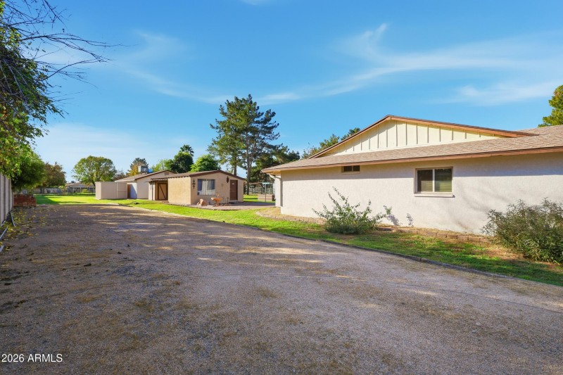 East Side Facing South