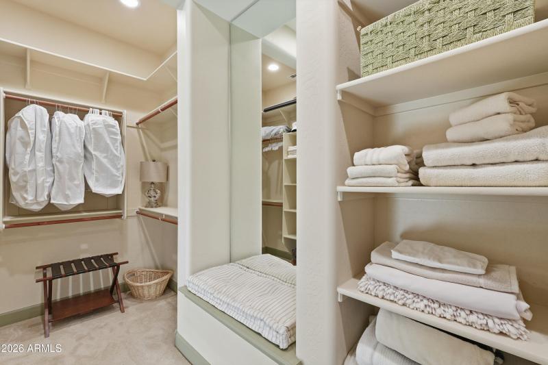 Primary Walk In Closet