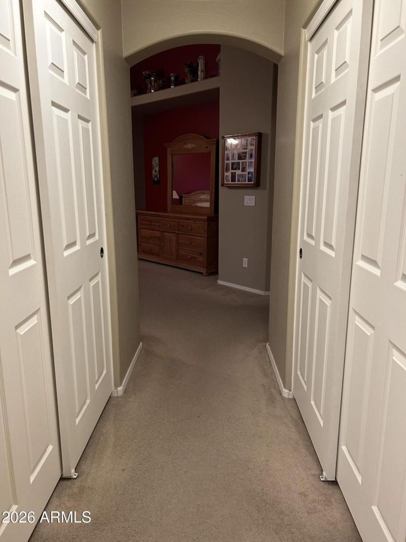 View from Bathroom to Master