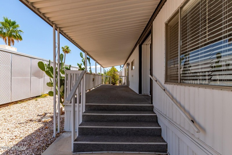 Entrance of Trailer