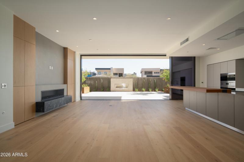 Sliding Wall of Glass